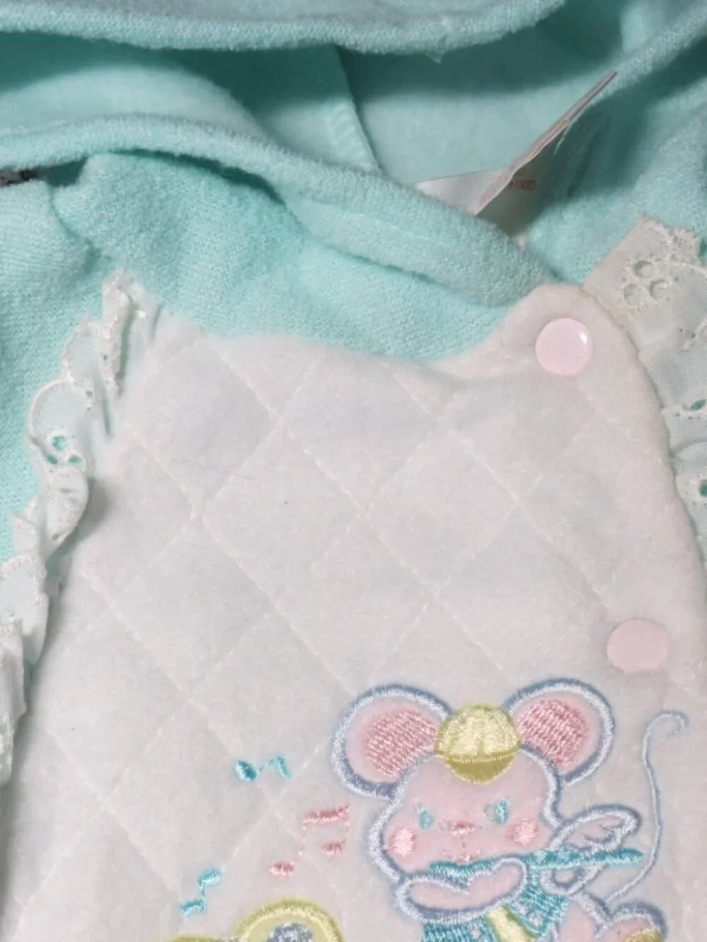 New Without Tags Childwise 3-6 Months Two Piece Girls Hoodie and Pants - Vintage